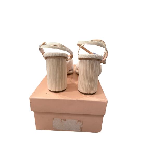 Loeffler Randall Wpmen's Pearl Reed Pleated Twist Heels Size 9B - Picture 6 of 9